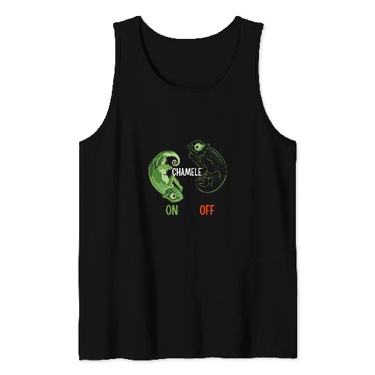 Chameleon Pet Chameleoff Reptile Lizard Terrarium Tank Tops