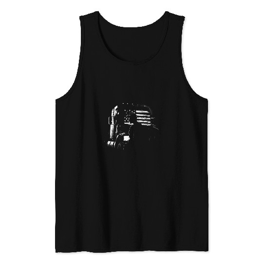 Truck Fun American Big Rigs Diesel Truck Driver 72 Tank Tops