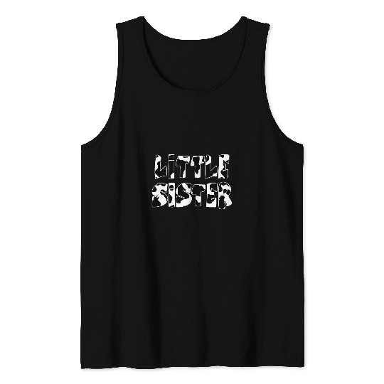 Cow Pet little Sister Cow Print Cow Pattern Tank Tops