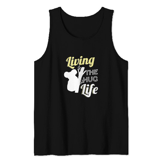 Koala Pet Living The Hug Life 286 Polar panda Tank Tops