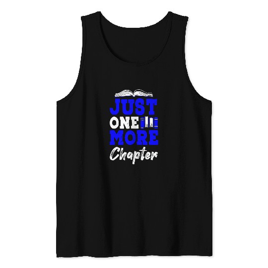 Book Fun One More Chapter Reading Lover Books Passion Thriller Tank Tops
