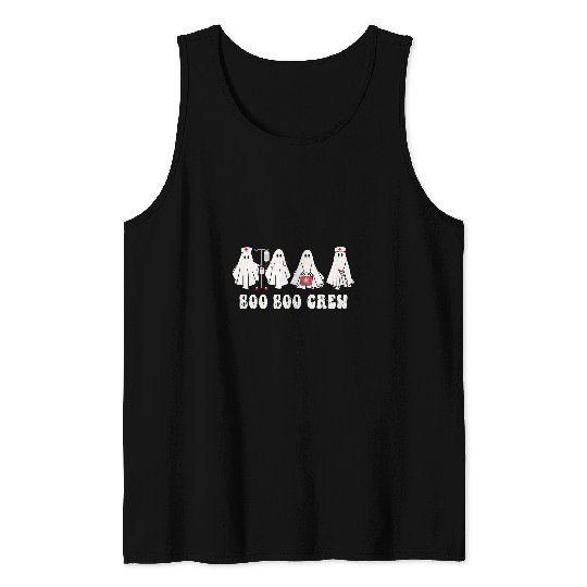 nurses Job Boo Boo Crew nurses Halloween nurses 1 Tank Tops