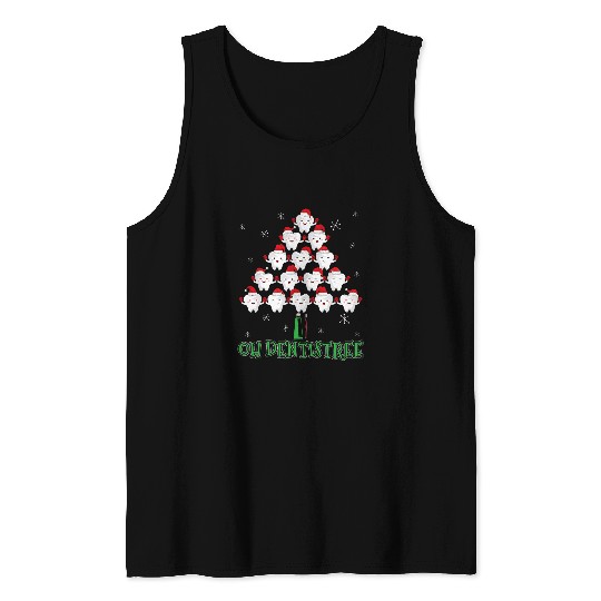 Oh Dentistree Christmas Dental Christmas 21 Tank Tops