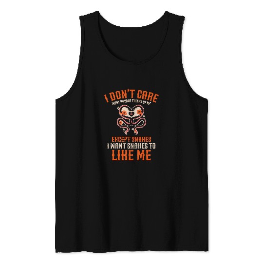 Snake Pet Reptile Skin Snakeskin Snake Mom Tank Tops