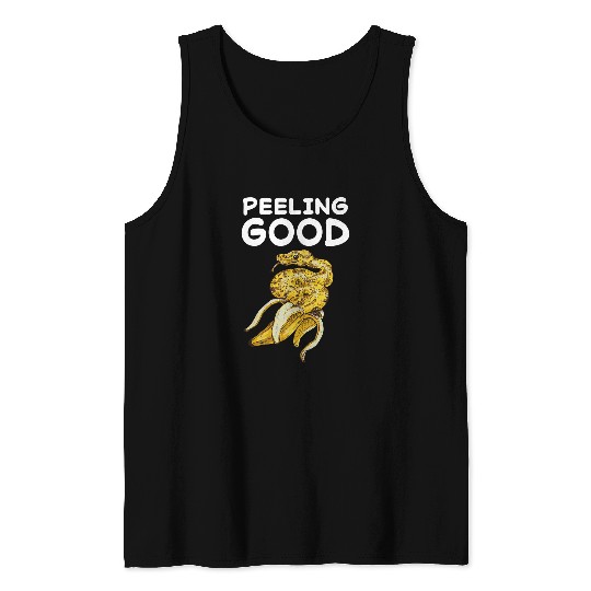 Python Pet Feeling Peeling Good Banana Ball Python Snake Reptile10 Tank Tops