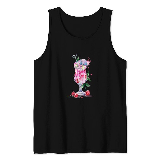 Hippo Pet and Cherry Tank Tops