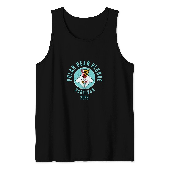 Bear Pet Maryland Polar Bear Plunge Survivor Tank Tops