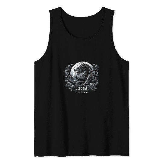 Dragon Pet Lunar New Year Chinese New Year 13 Tank Tops