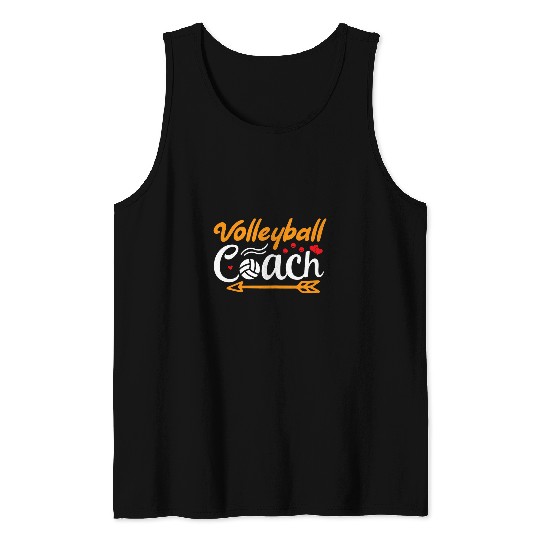 Womens Volleyball Coach Tank Tops