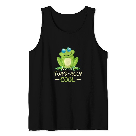 Frog Pet Toad ally cool Tank Tops