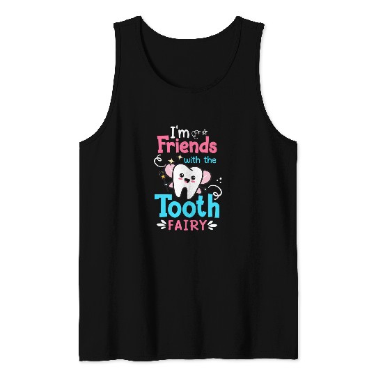 dentists Job Tooth Fairy Pediatric dentists Christmas Halloween Costume Tank Tops