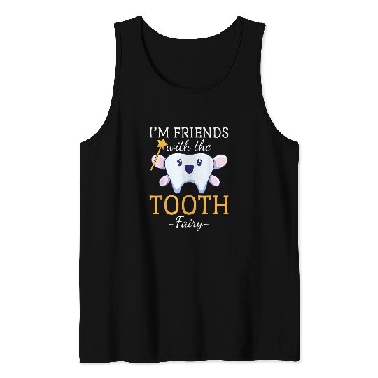 dentists Job Tooth Fairy Dental Pediatric Tank Tops