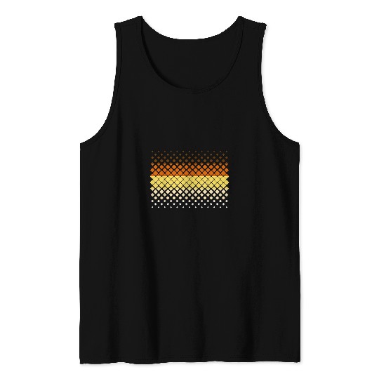 Bear Pet Mens Gay Bear Flag Argyle Gradient Diamonds Faded Pride Tank Tops