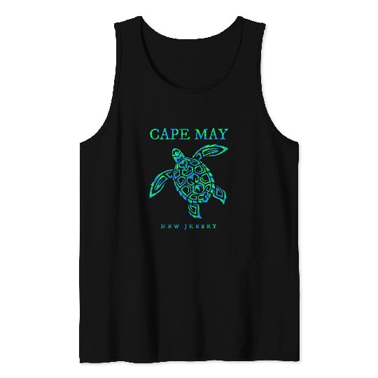 Turtle Pet Cape May New Jersey NJ Sea Turtle Boys Girls Toddler Tank Tops