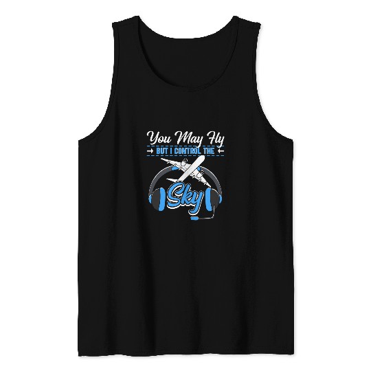 Air Traffic Control ATC Aircraft Controller ATCO Flight Tank Tops