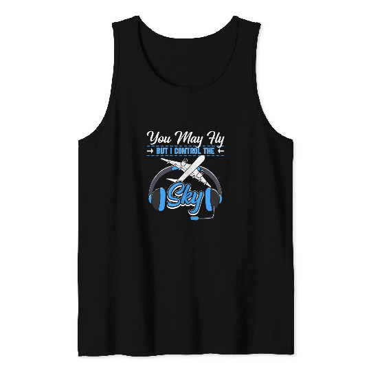 Air Traffic Control ATC Aircraft Controller ATCO Flight Tank Tops