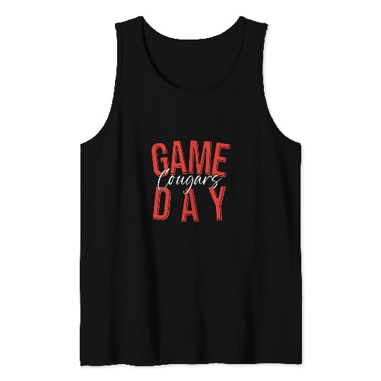 Lion Pet Game Cougars Day Celebrate National Cougar Save Lion Tank Tops