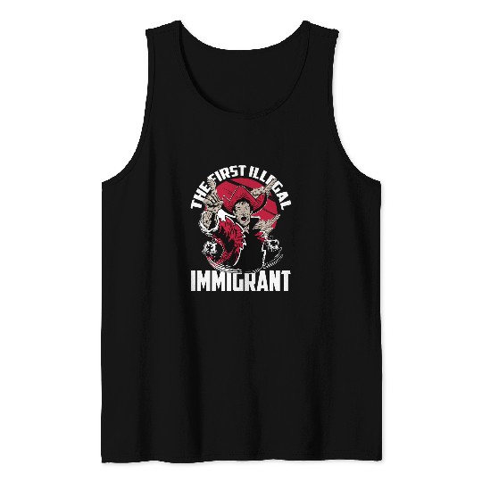 1492 Christopher Columbus Day 5 Tank Tops