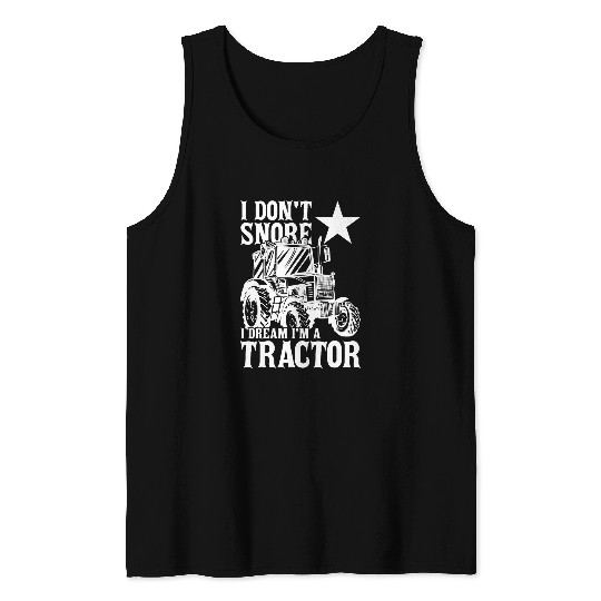 Tractor Fun Farmers Agriculture Funny Saying17 Tank Tops
