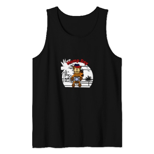 Photographer Job Hump Day Camel Oasis Photographer Design Tank Tops