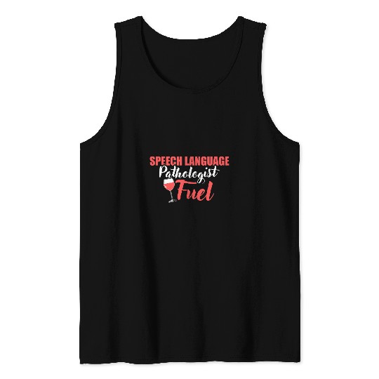 Wines Fun Speech Pathology Therapy Wines Autism Awareness Month Tank Tops