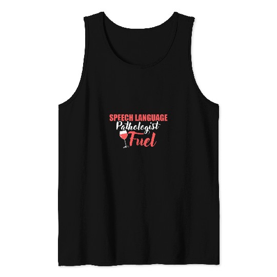Wines Fun Speech Pathology Therapy Wines Autism Awareness Month Tank Tops