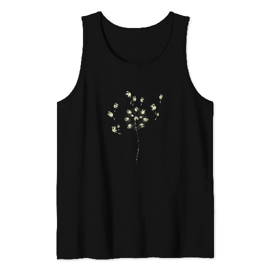 Raccoon Pet Trash Panda Dandelion Animal Raccoon Tank Tops