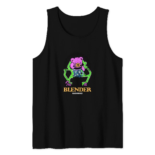 Bear Pet Ashnikko Teddy Bear Deal With It Tank Tops