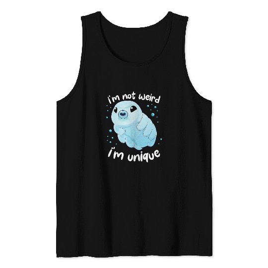 Bear Pet Tardigrade I m Not Weird I m uniques Water Bear Microbiology Tank Tops