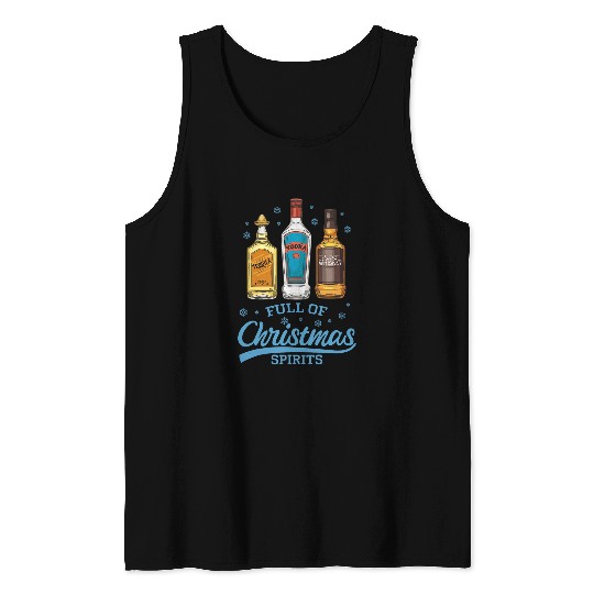 Wines Fun full of christmas spirit Wines drinking lovers Tank Tops