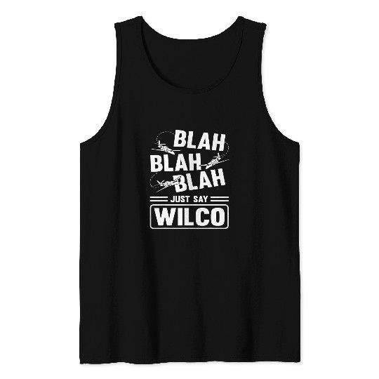 ATC Traffic Control Aviation Air Traffic Control Costume Tank Tops