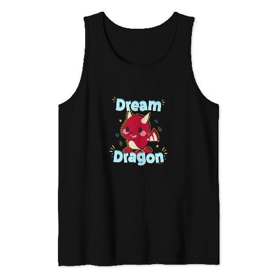 Dragon Pet Adopt Me Dream Dragon Cute Portrait Tank Tops
