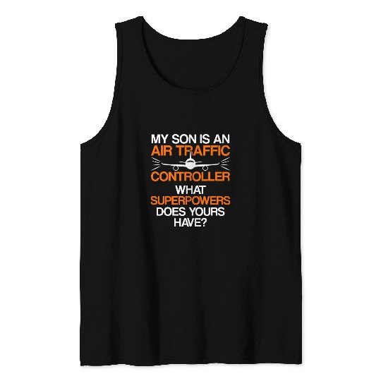 Air Traffic Controller ATC Flight Control 6 Tank Tops