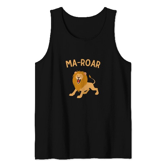 Lion Pet Jewish Passover Seder Plate Maror MaRoar Lion Of Judah Tank Tops