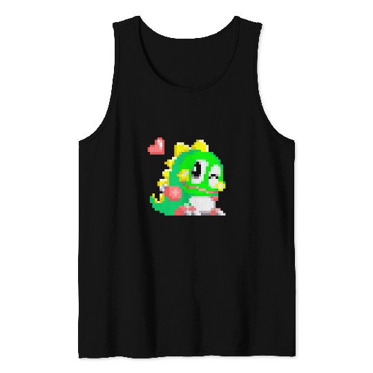 Dragon Pet Arcade Bubble Dragon Tank Tops