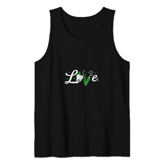 dentists Job St Patricks Day s His and Hers Love dentists 01 Tank Tops