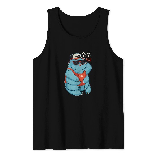 Bear Pet Tardigrade Waterbear Water Bear Don t Care Tank Tops