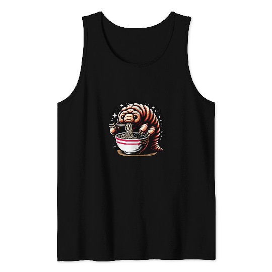 Bear Pet Tardigrade Lover Moss Piglets Micro Animal Water Bear Ramen 2 Tank Tops