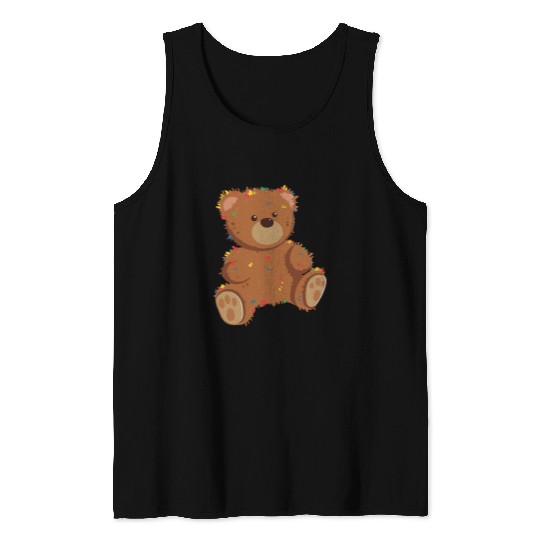 Bear Pet Stuffed Animal I Cute Teddy Bear Tank Tops