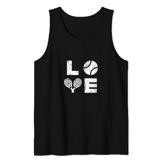 Love Tennis 2Cool Tennis Gear For Tennis Player Coachs Team Tank Tops