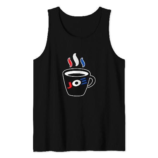 Coffee Fun Joe Biden Cup of Joe Coffee Lover Meme Tank Tops