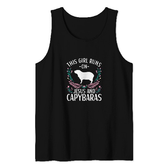 capybaras Pet Outfit for capybaras Lovers Apparel Women Girls Tank Tops