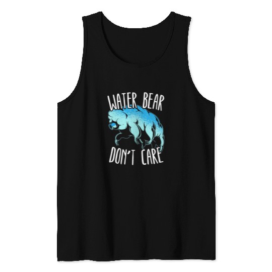 Bear Pet Water Bear Don t Care Moss Piglets Science Tardigrade Tank Tops