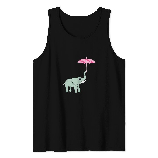 Elephant Pet For Women Men Girls Boys Pachyderm Tank Tops