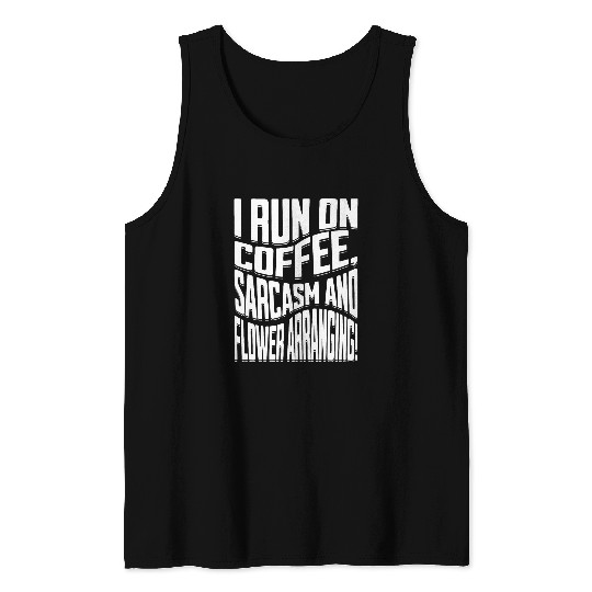 floral designer flower delivery fresh Flower Arranging Tank Tops
