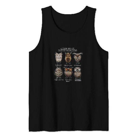 Coffee Fun Mud Owls Tank Tops