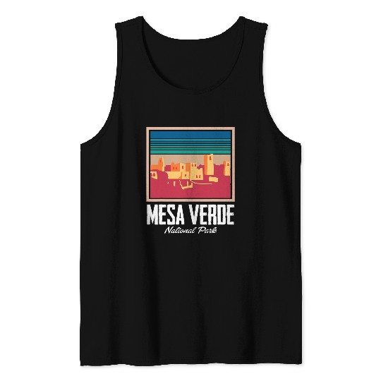 Archaeology City Mesa Verde National Park Hiking Tank Tops