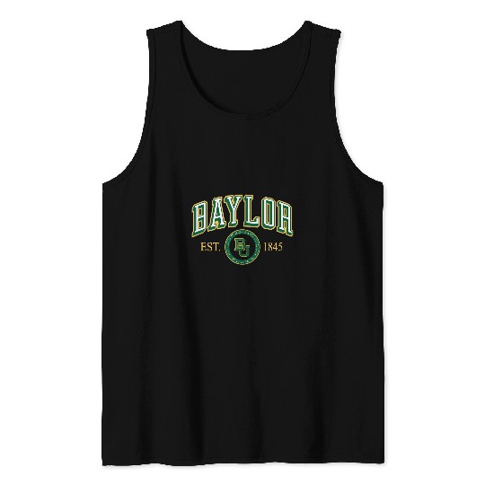 Bear Pet Baylor Bears Seals Logo Officially Licensed Tank Tops