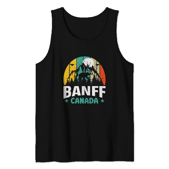 Banff National Park Lake Louise Alberta Canada Hiking 1 Tank Tops