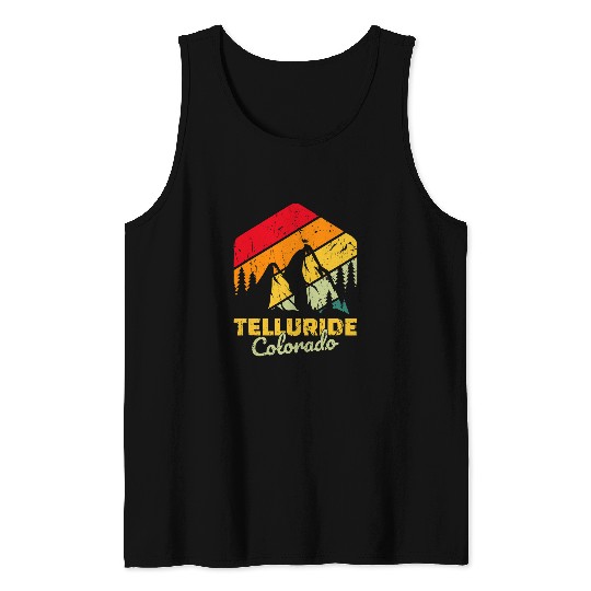 Bear Pet Telluride Colorado Mountain Bear Tank Tops